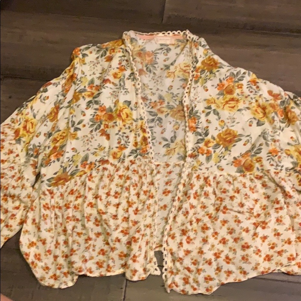 Floral kimono